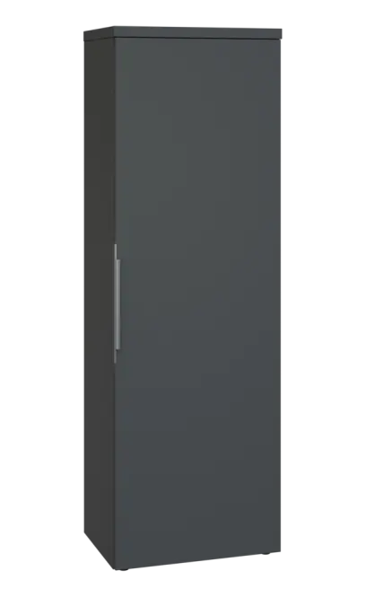 SISR 5 - 61 šatní skříň, 1-dveřová, výsuvné ramínko, pravá, 1820x600x400, antracit SISR 5 - 61 šatní skříň, 1-dveřová, výsuvné ramínko, pravá, 1820x600x400, antracit